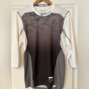 Nike Pro dri fit adult small baseball shirt
